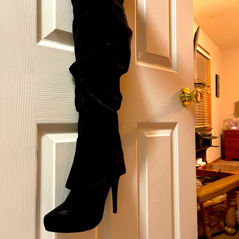 Knee high boots